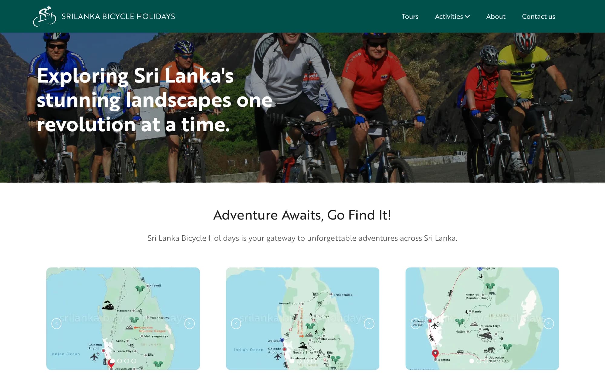 Sri Lanka Bicycle Holidays