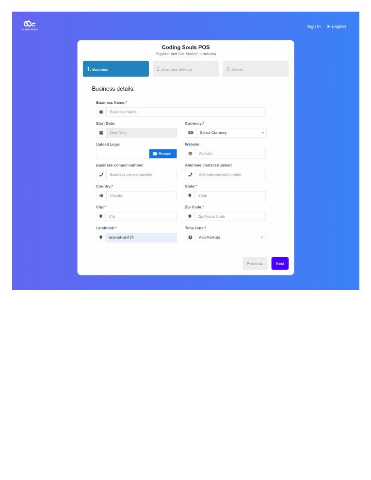 SwiftPOS: Business Point of Sale Software screenshot 1