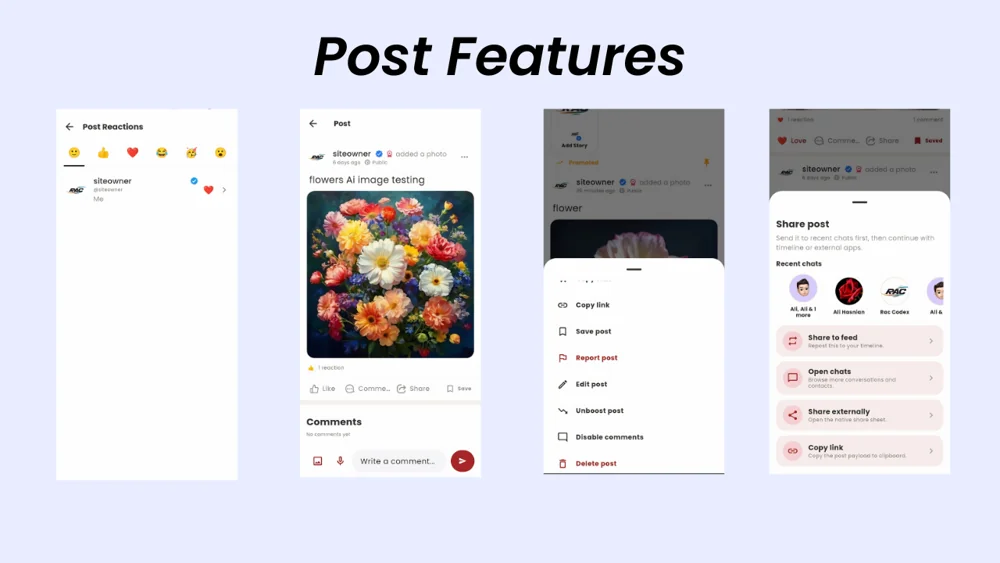 PulseFeed: Social Discovery App screenshot 1