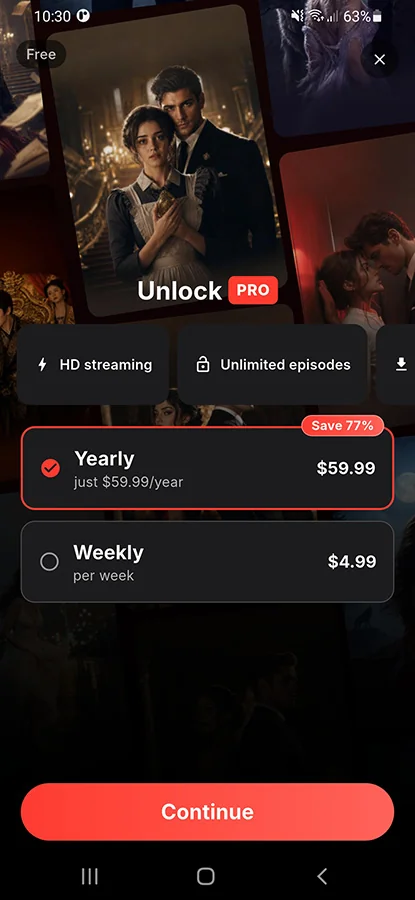 StreamVerse: Video Streaming Platform screenshot 1
